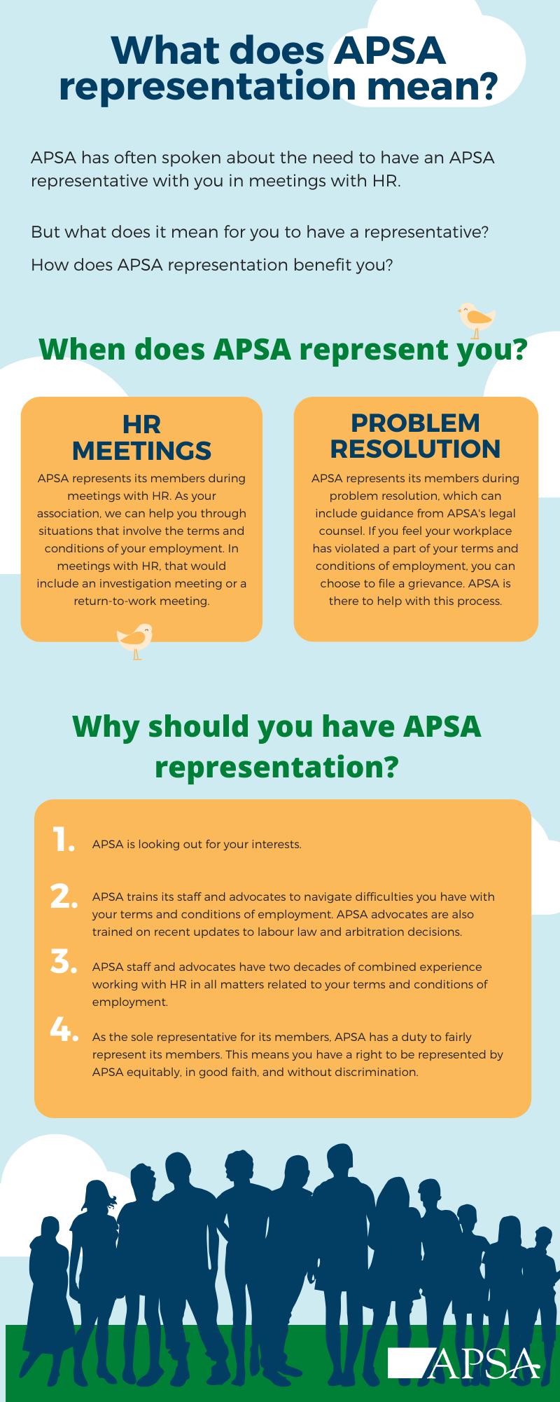 APSA Representation